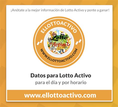 datos calientes de animalitos|Datos de Lotto Activo .